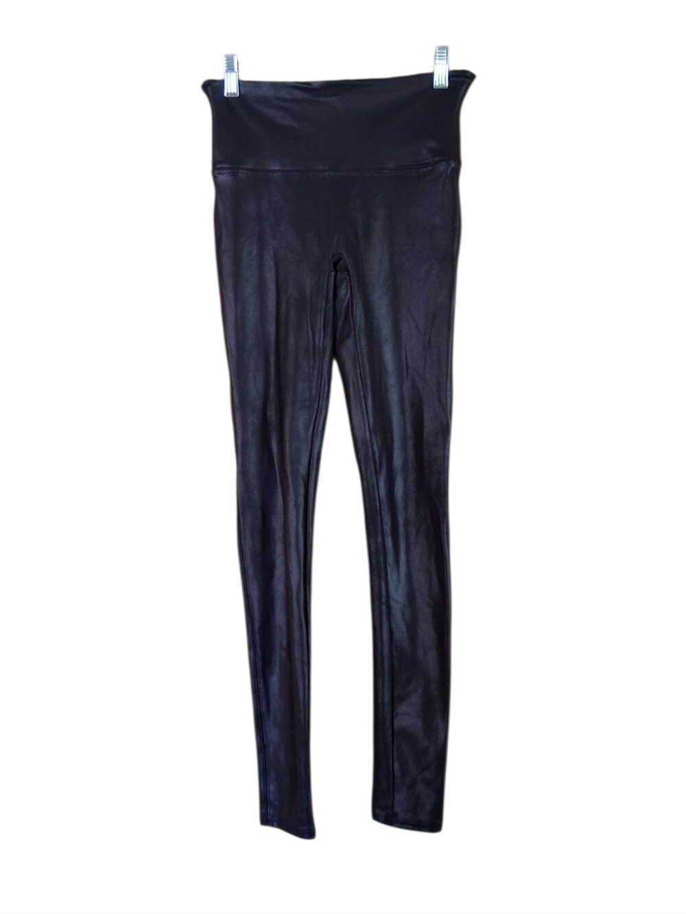 Spanx Faux Leather Leggings Black Size Medium